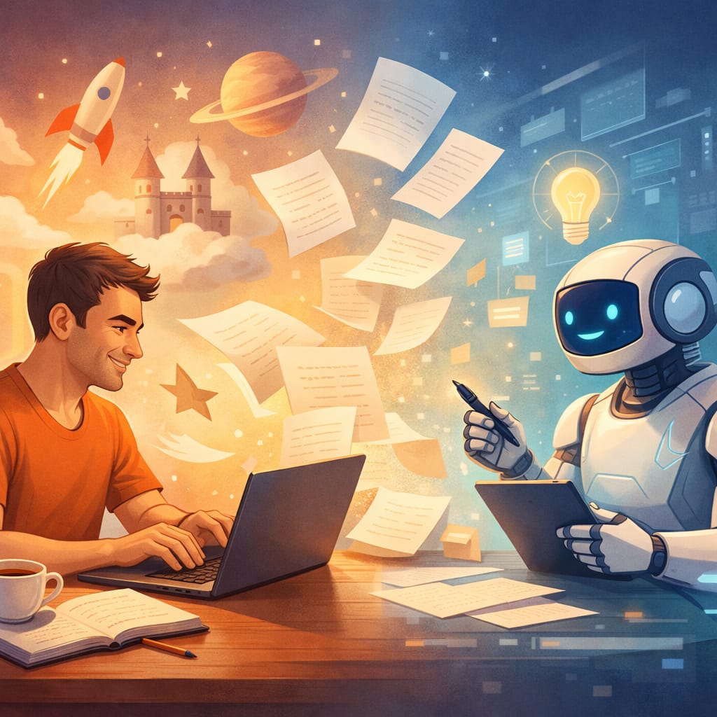 Creative Writing in the Age of AI: What Changes, What Doesn’t