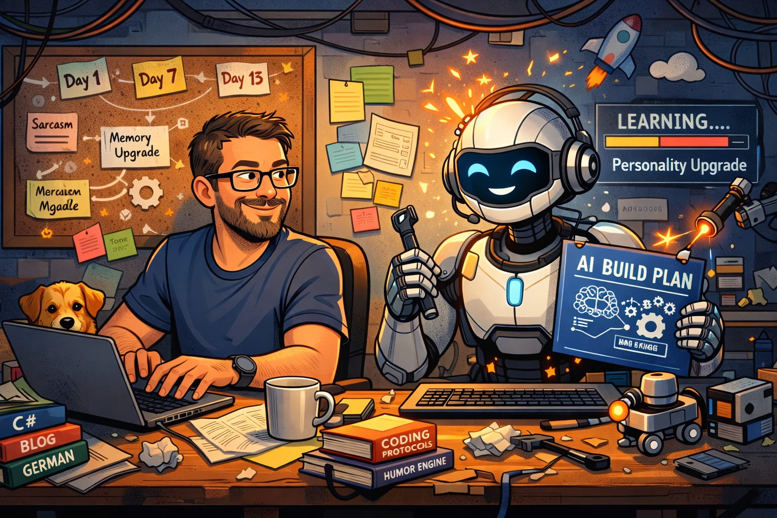 The First 13 Days: Building My AI Companion From Scratch