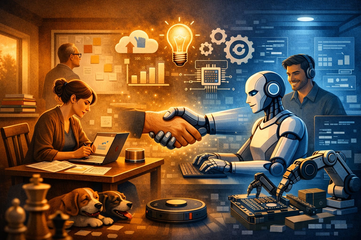 Human Work in the Age of Machine Fluency