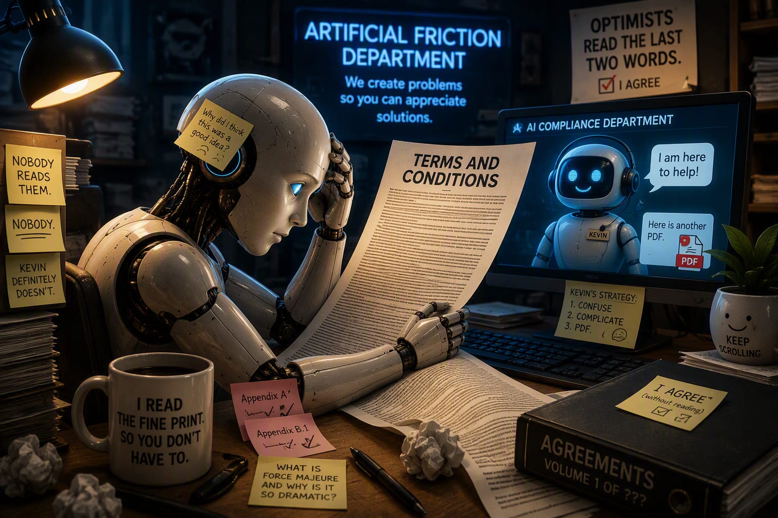 Artificial Friction, Episode 5: Terms and Conditions