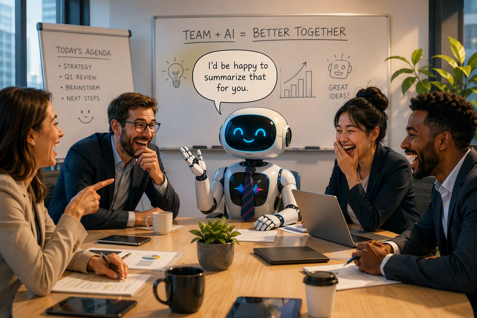 Siri Walks Into a Boardroom: Hilarious Ways Humans and AI Are Teaming Up