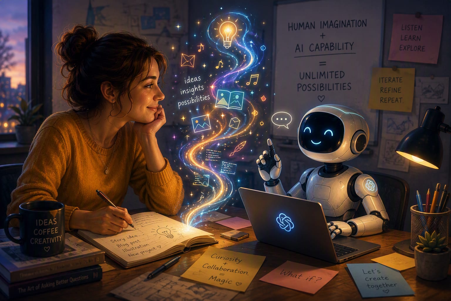 When Wit Meets Algorithm: A Creative Exploration of Human-AI Chemistry
